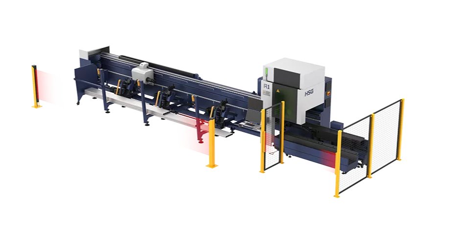 HSG R1 tube fiber laser cutting machine